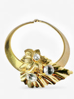 Vintage 80's Statement OMEGA Necklace