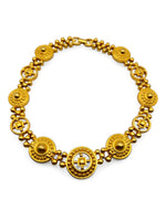 Vintage 90's Etruscan GIVENCHY Rare Collar Necklace