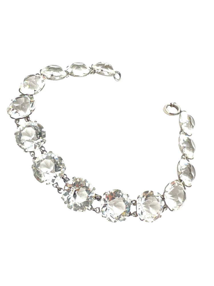 1920's Art Deco Chunky RIVIERÉ Bracelet