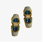 Vintage 80's SWAROVSKI Pavé Crystal Earrings